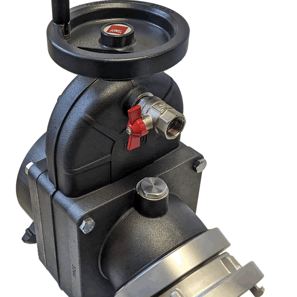 H861- 25° Elbow 6” Gate Valve