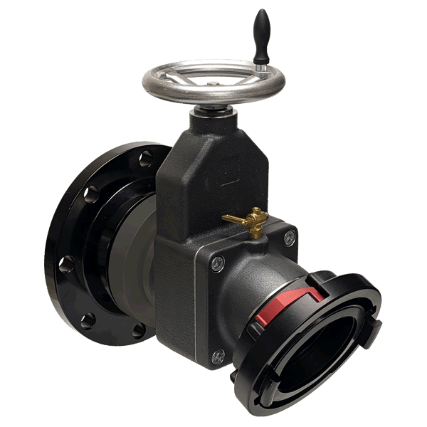 H811 – 25° Elbow 4” Gate Valves with Flange